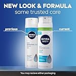 NIVEA MEN Sensitive Cool Shave Gel for Sensitive Skin, Alcohol Free Shaving Gel with Chamomile Extract, 7 Oz Can, Pack of 3 - Image 2