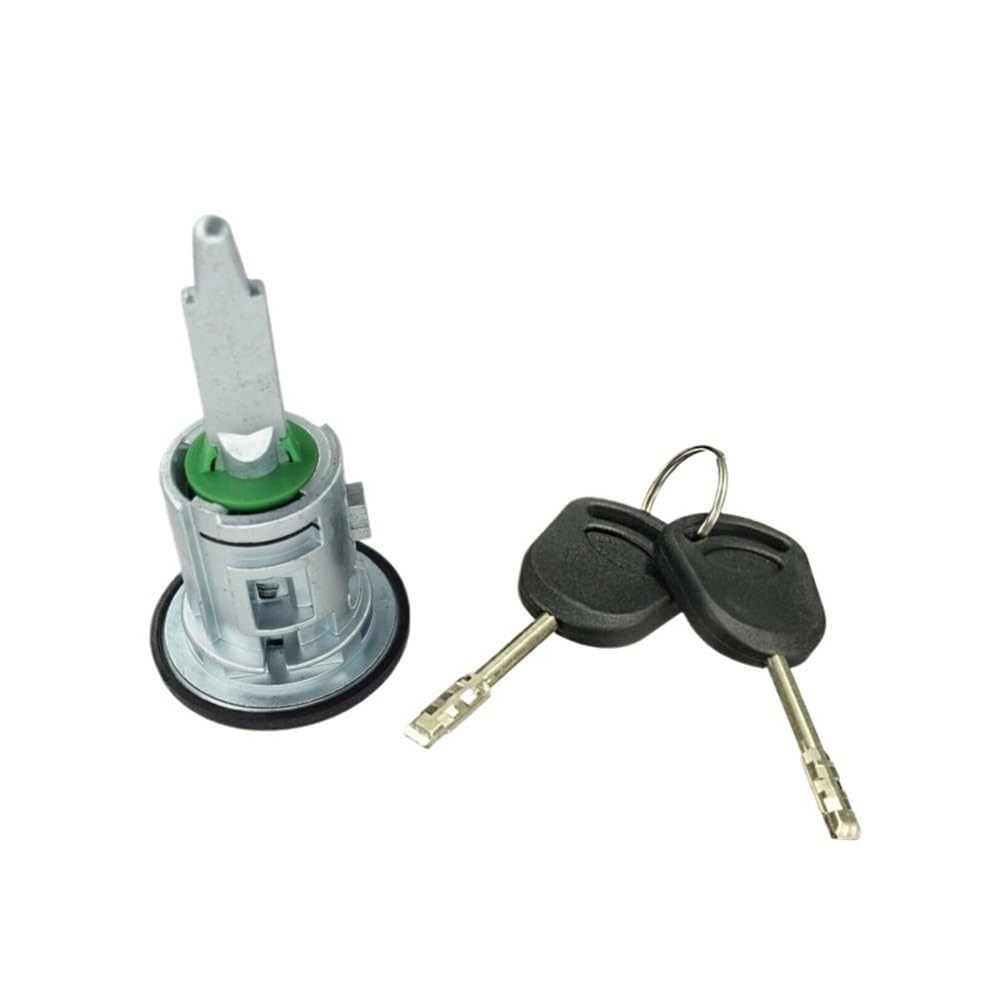 Sdkotrew One Color Rear Tailgate Lock Front Left Door Lock Barrel Yc15v220k51ba 4060639 For Transit Mk7 2006-2014 Mk6 2000-2006 With 2 Keys