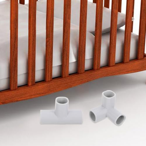 Connecteurs en T pour parc bébé résistants à l'usure en PE - 4
