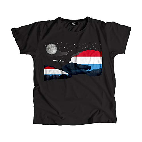 T-shirt Luxembourg Night Clouds anti-déformation pour un style durable