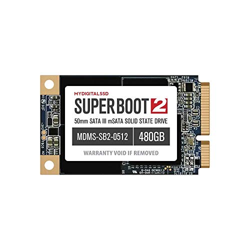 MyDigitalSSD Super Boot 2 (SB2) 50mm SATA III (6G) mSATA SSD Solid State
