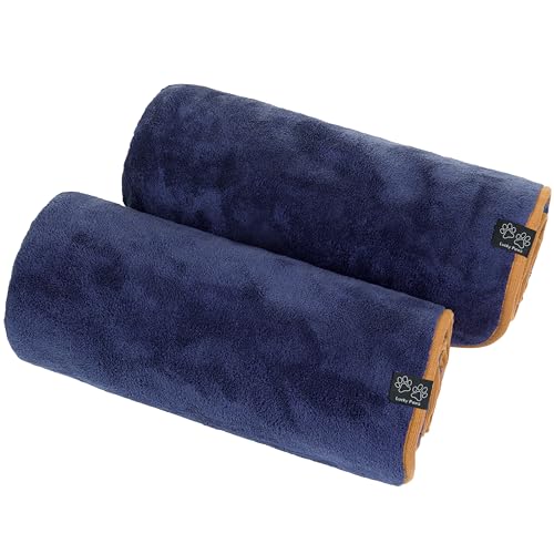 Lucky Paws® UK Dog Towel, Luxuriously Thick 600gsm, 140x80cm Extra Large Towel for Drying Dogs, Extremely Absorbent