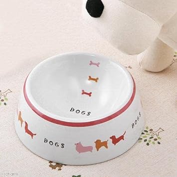 Amazon マルカン 陶器食器 犬の行進 犬用 M サイズ マルカン ペット用品 通販 Amazon マルカン 陶器食器 犬の行進 犬用 M サイズ マルカン ペット用品 通販
