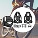 Colaxi Roads Bike Pedals Cleats Practical, Sturdy, Easy to Use, 5 Degree