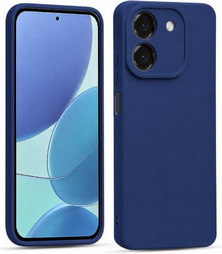 Image of FIRST MART Matte Silicone Back Cover for AI+Pluse 2 - Blue
