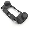 New Matte Non-Slip Hand Grip Handle Joypad Stand Case Holder with L2 R2 Trigger Button for PSV 2000 PS VITA 2000 Game Console-Black.