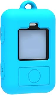 Silicone Protective Case for GPS Smart Remote Control for Insta360 X2/X3/RS,Dustproof and Anti-Drop Cover Sleeve Accessories for Action Camera (Blue)