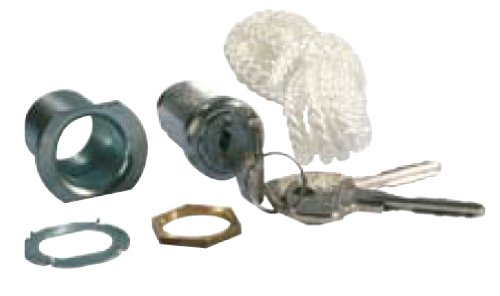 Preisvergleich Produktbild SIMU Notentriegelung mit Schloss für Garagentorantrieb GM800