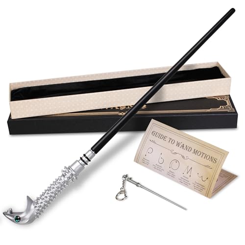 MagicRanger Magic Wizard Wand for Kids Witch Sorcerer Collection Cosplay Accessory with Gift Box Snake