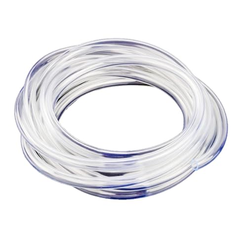 flexiable rubber Odorless Transparent PVC Plastic Hoses Water Pump Tube Inner Diameter 2mm 25mm 1 meter 3 Meters drain elastic (Color : ID8 x OD10mm, Size : 1 Meter)