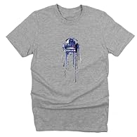 Space wars sci fi movie film inspired modern fit semi-fitted T-Shirt Soft and comfortable casual wear High Quality Fabrics Hassle free returns policy United Kingdom printed