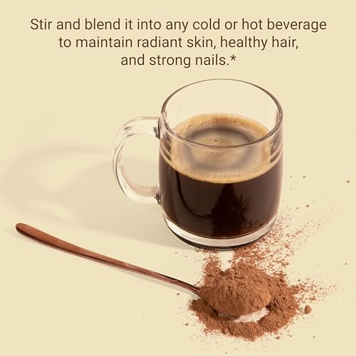 Image of Live Conscious Collagen Peptides Powder - Chocolate Collagen Powder - Hair, Skin, Nail, and Joint Support - Type I & III Grass-Fed Collagen Supplements for Women and Men - 30 Servings - 15oz