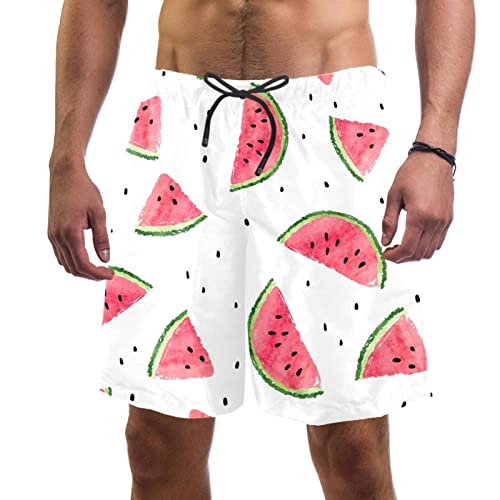 Maillots de bain pour hommes short de plage floral aquarelle