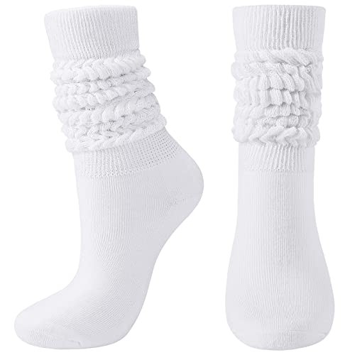BOOPH Slouch Socks Women Scrunch Sock Knee High Slouchy Socks for Women Size 6-11