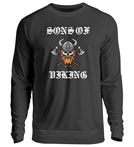 Pull Viking noir XXXL pour homme et femme fin du froid et du manque d'aise