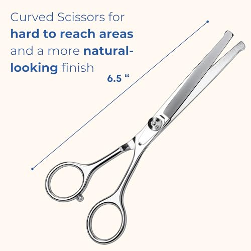 Pet Grooming Scissors Set With Round Tips For Dogs & Cats – Professional Grade Shears Safely Cut Through Dog or Cat Hair – Fur Trimming Made Easy – (Set of 2) Pet Grooming Scissors Set With Round Tips For Dogs & Cats – Professional Grade Shears Safely Cut Through Dog or Cat Hair – Fur Trimming Made Easy – (Set of 2)