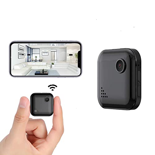 Mini Spy Camera, WiFi Wireless Hidden Camera Spy Cameras with Audio and Video Live Feed, Small Camera Spy Cam Nanny Cam, HD 1080P/ Auto Night Vision/ Motion Detection/ Phone App Mini Spy Camera, WiFi Wireless Hidden Camera Spy Cameras with Audio and Video Live Feed, Small Camera Spy Cam Nanny Cam, HD 1080P/ Auto Night Vision/ Motion Detection/ Phone App