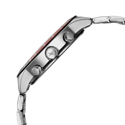 Image of Fastrack Overdrive Quartz White Round Dial Men's Watch | Stainless Steel Strap Material | Watches for Men Analog - 3332KM03