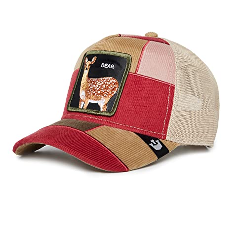 Goorin Bros. The Farm Patchwork Collection Unisex Trucker Hat, Tan (Letter Opener), One Size