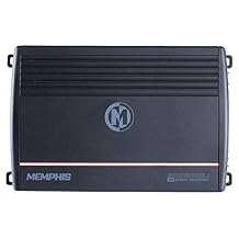 Memphis SRX1200D.1 Street Reference Series Mono Subwoofer Amplifier 1200 Watts RMS x 1 at 1-Ohm