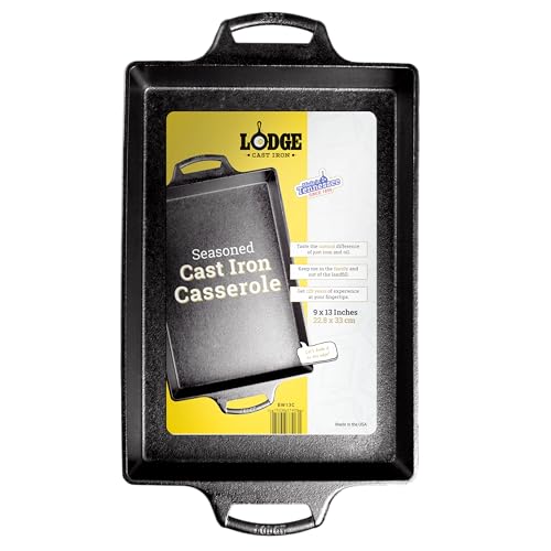 Lodge Cast Iron Casserole Pan