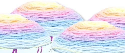 Lion Brand Mandala Yarn Mandala Baby - 6 Pack With Pattern Cards In Color  thumb #3