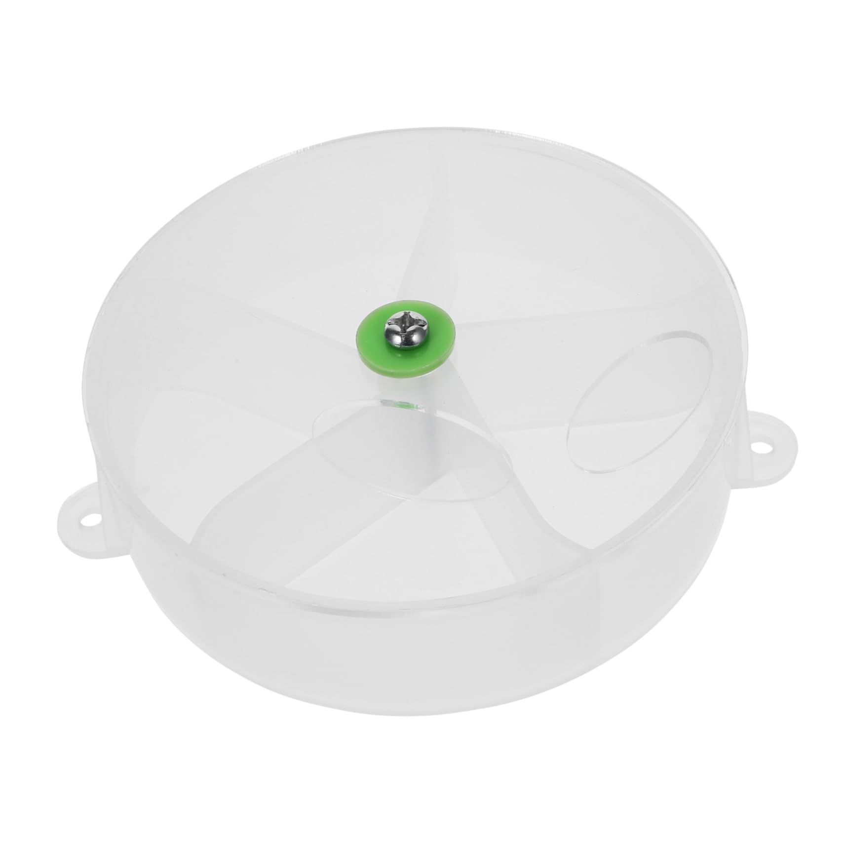 Milisten Acrylic Parrot Foraging Box Compartment Feeding Container for Birds Interactive Puzzle Toy for Macaw Cockatiel Conure Fun and Engaging Treat Dispenser