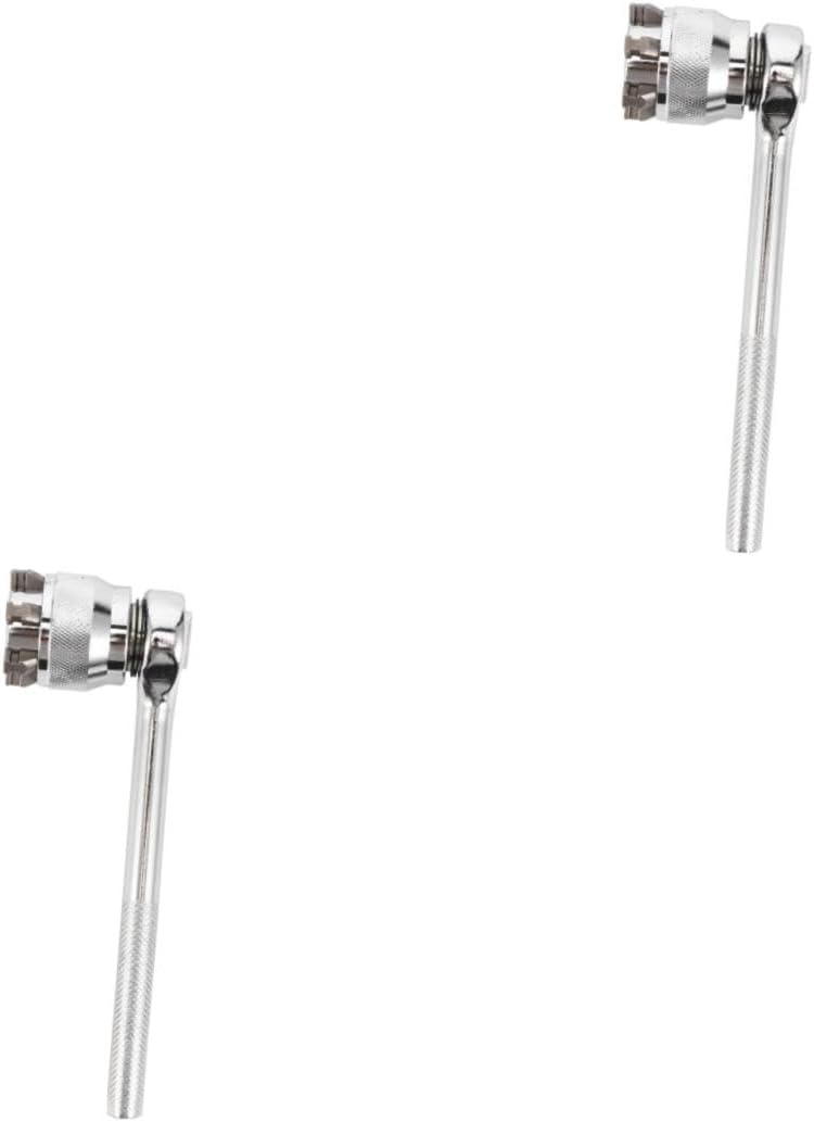 ARTIBETTER 4pcs Socket Wrench Set Adjustable Socket Tool for Grasping Nuts Bolts Screws Compact Multi-function Ratchet Adapter for Home Garage Use