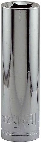 GreatNeck® 1/2 Drive 6 Point Deep Socket- 15 mm