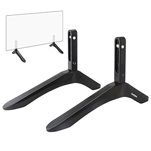 Loutytuo TV Stand Table Top Mount Legs Only for Mounting Hole Distance 20-55mm (Fit Most 32