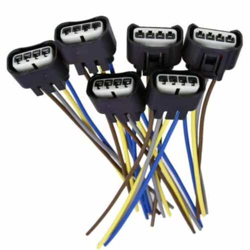 Arnés bobina encendido Toyota Corolla que repara fallas con su conector impermeable de 4 vías