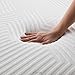 LUCID 10 Inch Latex Hybrid Mattress - Responsive Latex Foam and Encased Springs - Medium Firm Feel - Motion Isolation - Edge Support - Gel Infused - Pressure Relief - Bed in a Box - Twin XL Size