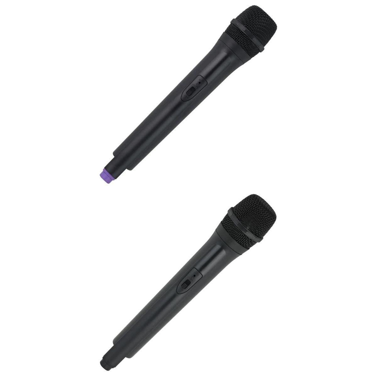 2 Pieces Artificial Microphone Prop Mic Model Costume Singer Kids Adults-picture-11