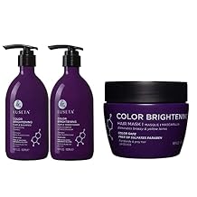 Luseta Purple Shampoo & Conditioner Set 16.9 oz each and Purple Hair Mask 16.9 oz Bundle