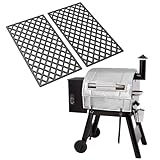 SafBbcue BAC344 Grill Thermal Insulation Blanket and Grill Grates for Traeger Pro 22 575 Series, Ironwood 650 885 Lil' Tex Elite 22, Lil' Tex Pro Pellet Grill Blanket and Grates for Winter Cooking