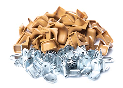 20 x sossai® Connettore per mensola realizzato in