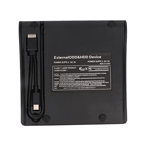 Lecteur DVD Externe USB 3.0 Type C Zunate Graveur Double Interface Mobile