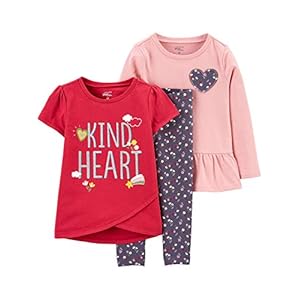 Simple Joys by Carter’s baby-girls 3-piece Playwear Set
