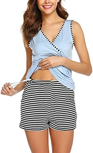 Pregnancy Breastfeeding Sleepwear 