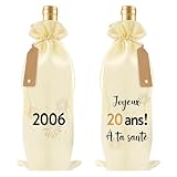 Borse per bottiglie Regalo per ragazza 20 Anni Originale,20 Regalo Di Compleanno,Borsa Per Bottiglia