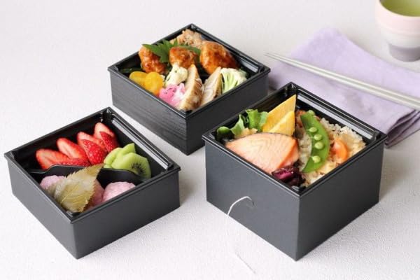 Amazon | 三段重（KIT1）（50個セット）蒸熱BOX 紐を引っ張る