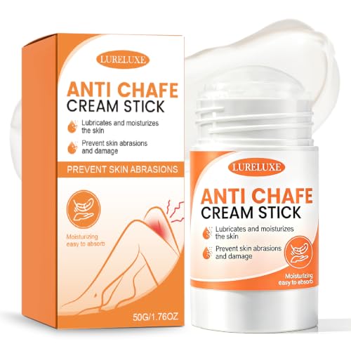 1 Stick Antirozaduras, Barra Anti Rozaduras para Muslos y Pies, Reduce la Fricción por Ropa y Sudor, Protección Diaria para Deporte, Senderismo y Uso Diario, 50 g