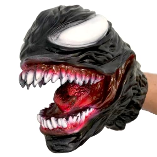 Terror Marionetas De Mano, Marioneta Anime para niño, Juguete Interactivo Realista de Goma Suave,Juguetes para Festivales, Narración De Cuentos, Educación Preescolar, Juegos De rol
