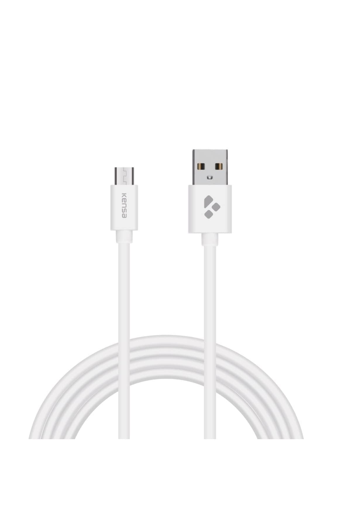 Micro USB Hızlı Aktarım Şarj Kablosu – 1 m Uzunlukta Mikro-USB Şarj ve Veri Kablosu, 2.4 Amper