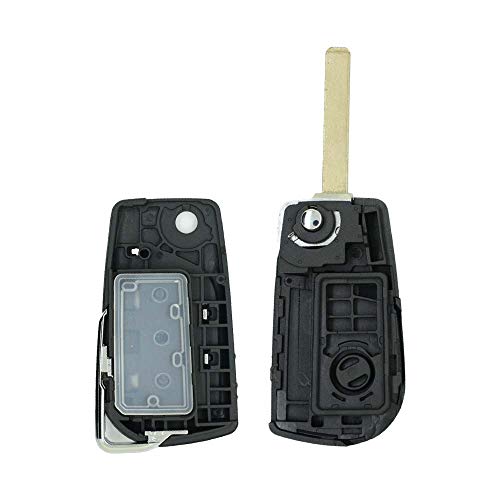 BROVACS Replacement Key Shell Compatible with TOYOTA 2 Button VA2 Blade Keyless Entry Remote Flip Key Case Fob PG431 - Image 2
