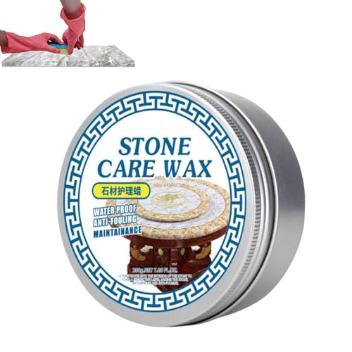 Pasta per lucidare la pietra - 200 g di smalto per pietre per la cura delle pietre - Smacchiatore di per mobili/pavimenti/pareti
