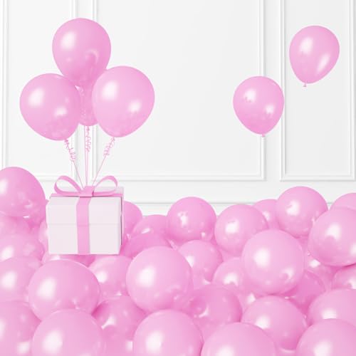 Image of Pearl Pink Balloons,100 Pcs 5 Inch Mini Matte Latex Balloons for Balloon Garland Arch, Birthday Decoration, Wedding Party, Baby Shower Decorations
