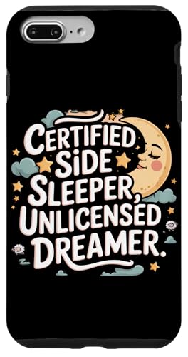 CERIFIED SIDE SLEEPER UNLICENSED DREAMER �X�}�z�P�[�X iPhone 7 Plus/8 Plus �p