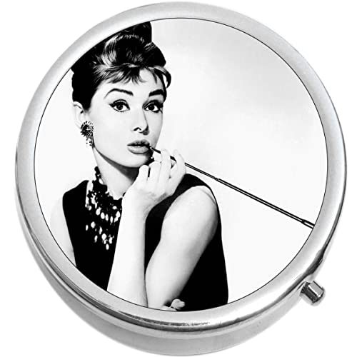 Audrey Hepburn Breakfast at Tiffanys Medicine Pill Box