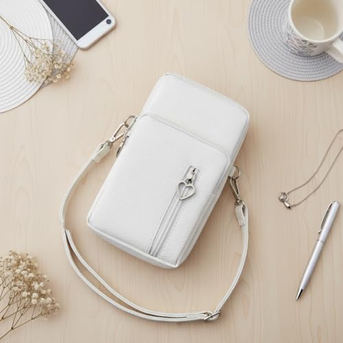 Image of JANKS Small Crossbody Bag for Women - Mini Phone Purses with Crossbody Strap and Wallet - Nylon Arm Bag